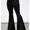 New In Killstar Magick Mourning Velvet Flare 70's Trousers Black 2 New In Killstar Magick Mourning Velvet Flare 70's Trousers Black