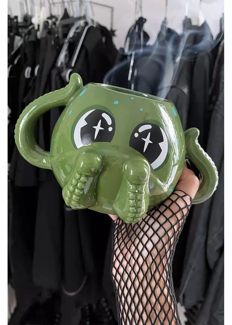 Killstar Cthulhu Mug Seafoam 4 Killstar Cthulhu Mug Seafoam