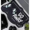 New In Killstar Go Away Doormat Black 1 New In Killstar Go Away Doormat Black