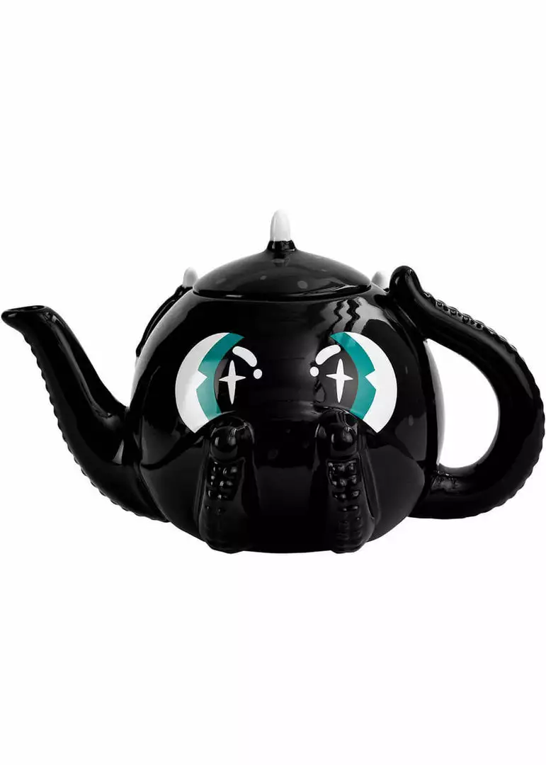 Killstar Cthulhu Teapot Black 4 Killstar Cthulhu Teapot Black