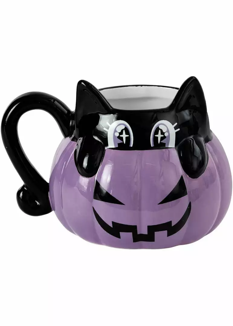 Killstar Meowloween Cat Mug 3 Killstar Meowloween Cat Mug