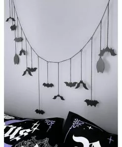 New In Killstar Colony Of Bats Hanging Banner Black