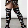 New In Killstar Haunted Pumpkin Kneesocks Black 1 New In Killstar Haunted Pumpkin Kneesocks Black