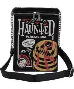 New In Killstar Pancake Mix Bag Black