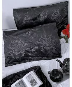 Killstar Daemon Set Pillowcases Black