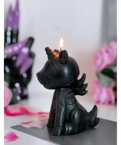 New In Killstar Unicorn Candle Black