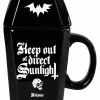 New In Killstar Nocturnal Coffin Beker Mug Black