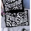 New In Killstar Strange Unusual Pillow Cases Black