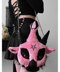 Killstar Kreeptures Dark Lord Handbag Bubblegum Pink New In