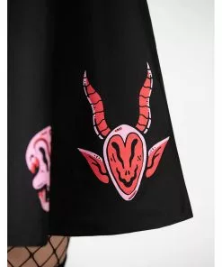 Killstar Covenant Skater Skirt Black 12 Killstar Covenant Skater Skirt Black