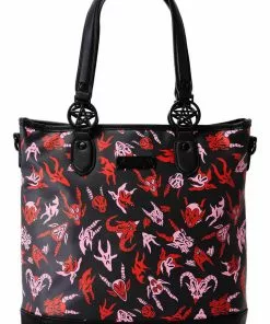 Killstar Damned Tote Bag Black New In