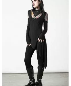 Killstar Turbulent Transit Top Black
