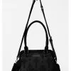 Killstar Grace Flocked Handbag Black 1 Killstar Grace Flocked Handbag Black