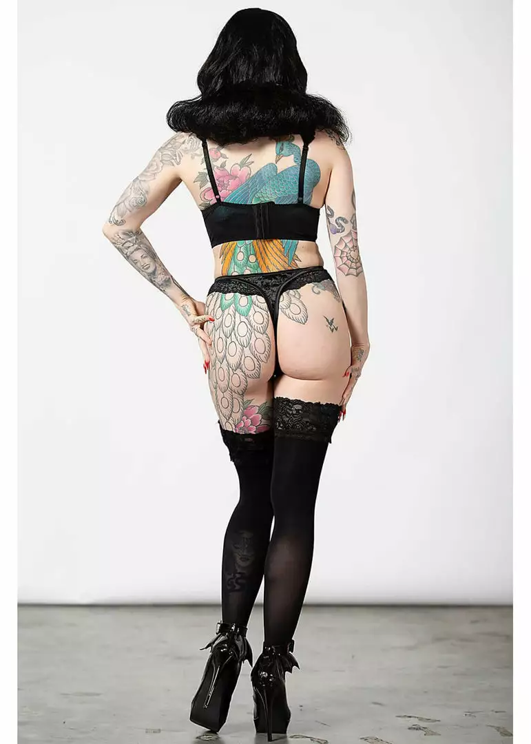 New In Killstar Sacred Spirits Velvet Panty Black 7 New In Killstar Sacred Spirits Velvet Panty Black