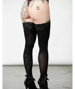 Killstar Sacred Spirits Velvet Panty Bloodred