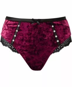 Killstar Mercy Lace Panty Bloodred