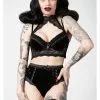 Killstar Mercy Lace Panty Black