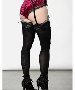 New In Killstar Mercy Lace Garter Belt Bloodred 12 New In Killstar Mercy Lace Garter Belt Bloodred