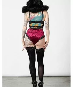 New In Killstar Mercy Lace Garter Belt Bloodred 17 New In Killstar Mercy Lace Garter Belt Bloodred