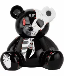 New In Killstar Teddy Ceramic Jar Black
