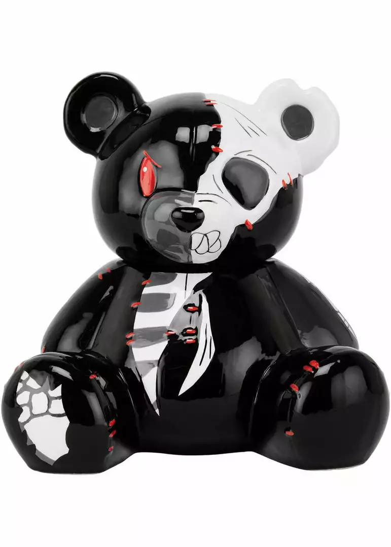 New In Killstar Teddy Ceramic Jar Black 3 New In Killstar Teddy Ceramic Jar Black