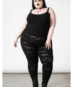 New In Killstar Deserter Leggings Black