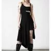Killstar Corvia Bayonette Asymmetric Dress Black 2 Killstar Corvia Bayonette Asymmetric Dress Black