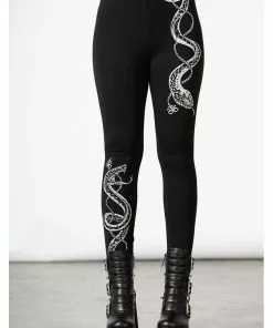 Killstar Serpent Storm Leggings Black
