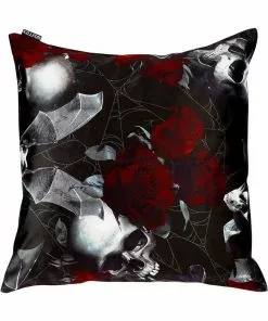 Killstar Haunted Garden Cushion Cover Black