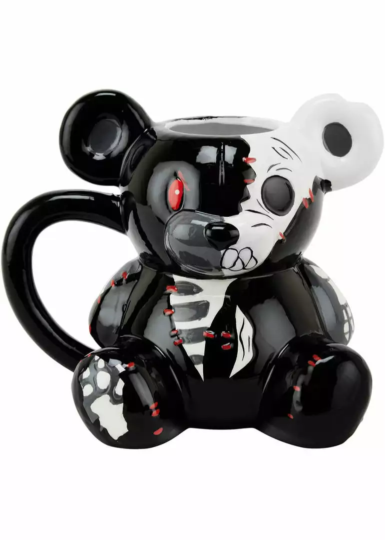 New In Killstar Teddy Mug Black 3 New In Killstar Teddy Mug Black
