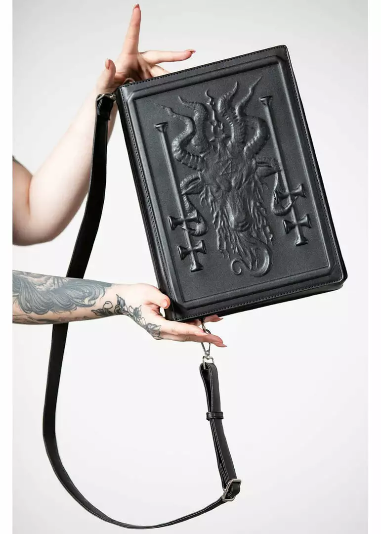 Killstar Beast Messenger Bag Black New In 3 Killstar Beast Messenger Bag Black New In