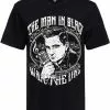 King Kerosin Mens Cash T-Shirt Black 1 King Kerosin Mens Cash T-Shirt Black