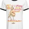 King Kerosin Mens Playbunny T-Shirt White 1 King Kerosin Mens Playbunny T-Shirt White