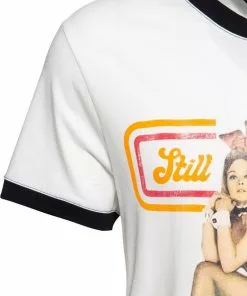 King Kerosin Mens Playbunny T-Shirt White