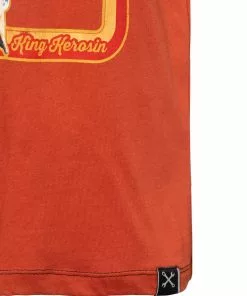 New In King Kerosin Mens California Bitchin T-Shirt Rust 10 New In King Kerosin Mens California Bitchin T-Shirt Rust