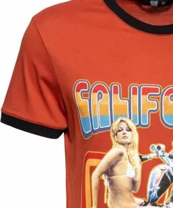 New In King Kerosin Mens California Bitchin T-Shirt Rust 9 New In King Kerosin Mens California Bitchin T-Shirt Rust