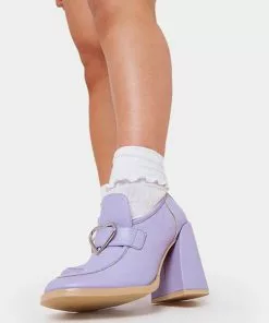 Koi Footwear Delights Sugar 60's Pumps Lilac New In