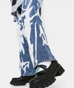 Koi Footwear Undying Eye Loafers Black New In