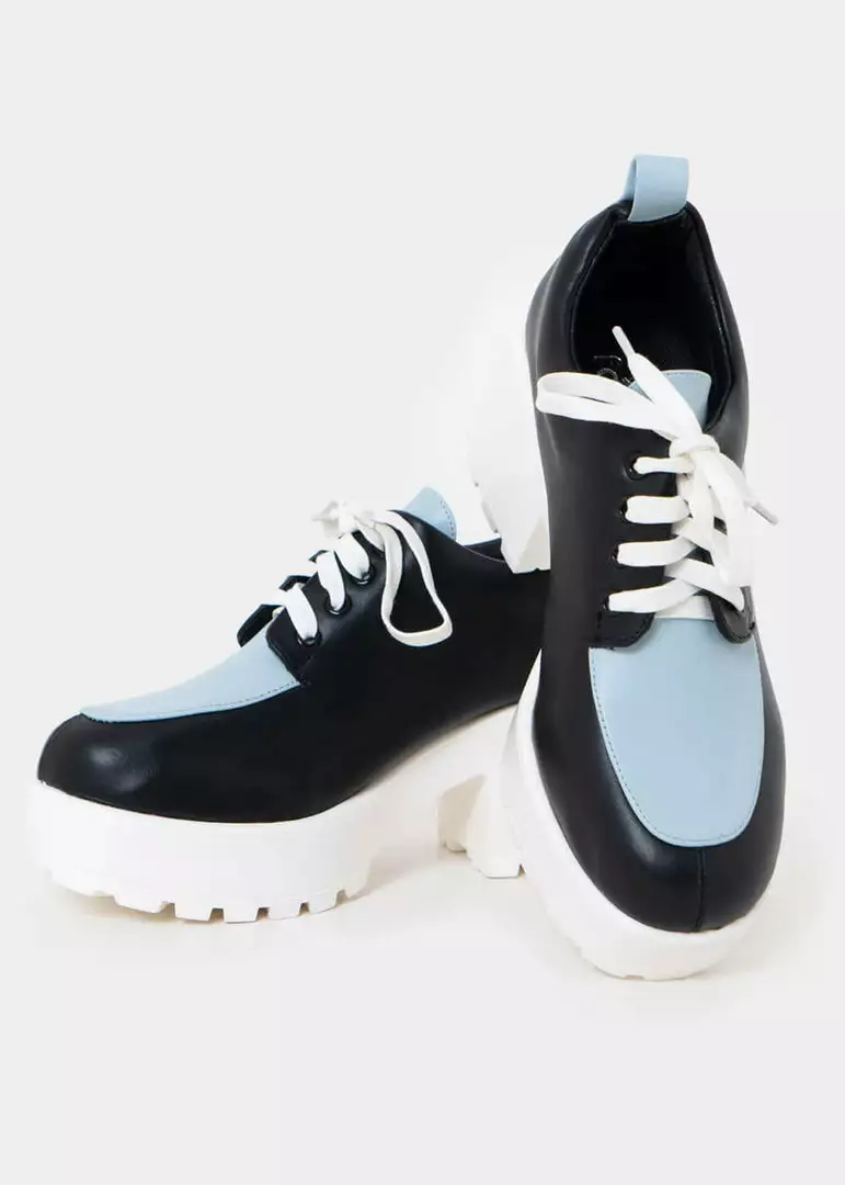 New In Koi Footwear Delicate Art Of A Wallflower Shoes Blue 6 New In Koi Footwear Delicate Art Of A Wallflower Shoes Blue