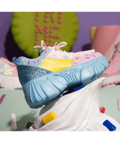 New In Koi Footwear Fizz Wizz Bubble Gum Sneakers Multi