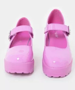 Koi Footwear Tira Patent 60's Mary Janes Pumps Wild Purple New In 9 Koi Footwear Tira Patent 60's Mary Janes Pumps Wild Purple New In