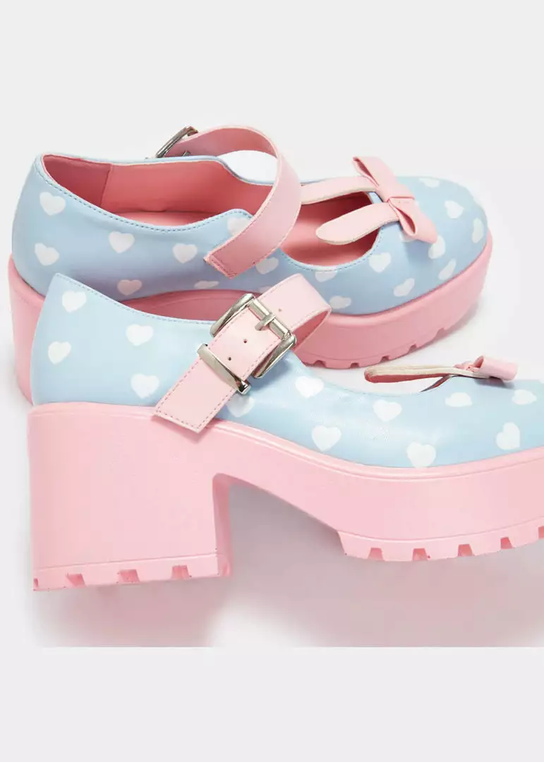Koi Footwear Tira Little Bo Bunny Mary Janes Pumps Blue 7 Koi Footwear Tira Little Bo Bunny Mary Janes Pumps Blue