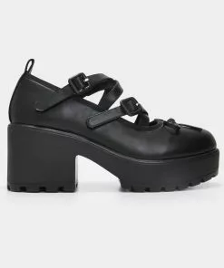 Koi Footwear Margot Ballet Mary Janes Pumps Black