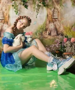 Koi Footwear Wings Of A Pixie Platform Boots Blue