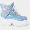 Koi Footwear Wings Of A Pixie Platform Boots Blue 1 Koi Footwear Wings Of A Pixie Platform Boots Blue