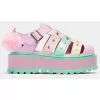 Koi Footwear Nyoka Kawaii Sandals Pastel Rainbow New In 1 Koi Footwear Nyoka Kawaii Sandals Pastel Rainbow New In