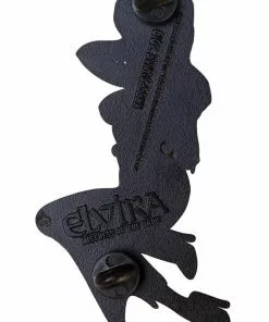 Kreepsville Elvira Glitter XL Enamel Pin Purple New In 7 Kreepsville Elvira Glitter XL Enamel Pin Purple New In