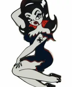 Kreepsville Glampire XL Enamel Pin Purple