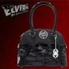 New In Kreepsville Elvira Macabre Mobile Web Handbag Black