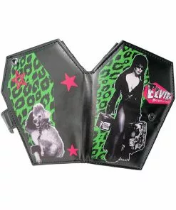 Kreepsville Elvira Leo Coffin Luggage Wallet Black New In 7 Kreepsville Elvira Leo Coffin Luggage Wallet Black New In